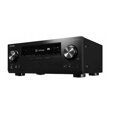 Pioneer VSX-935 User manual