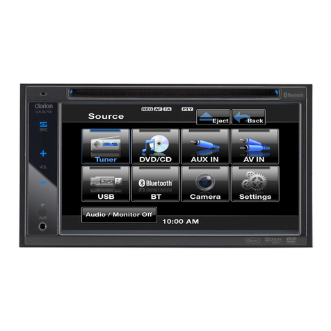 Clarion VX402E User manual