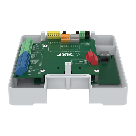 Axis A1610 user manual