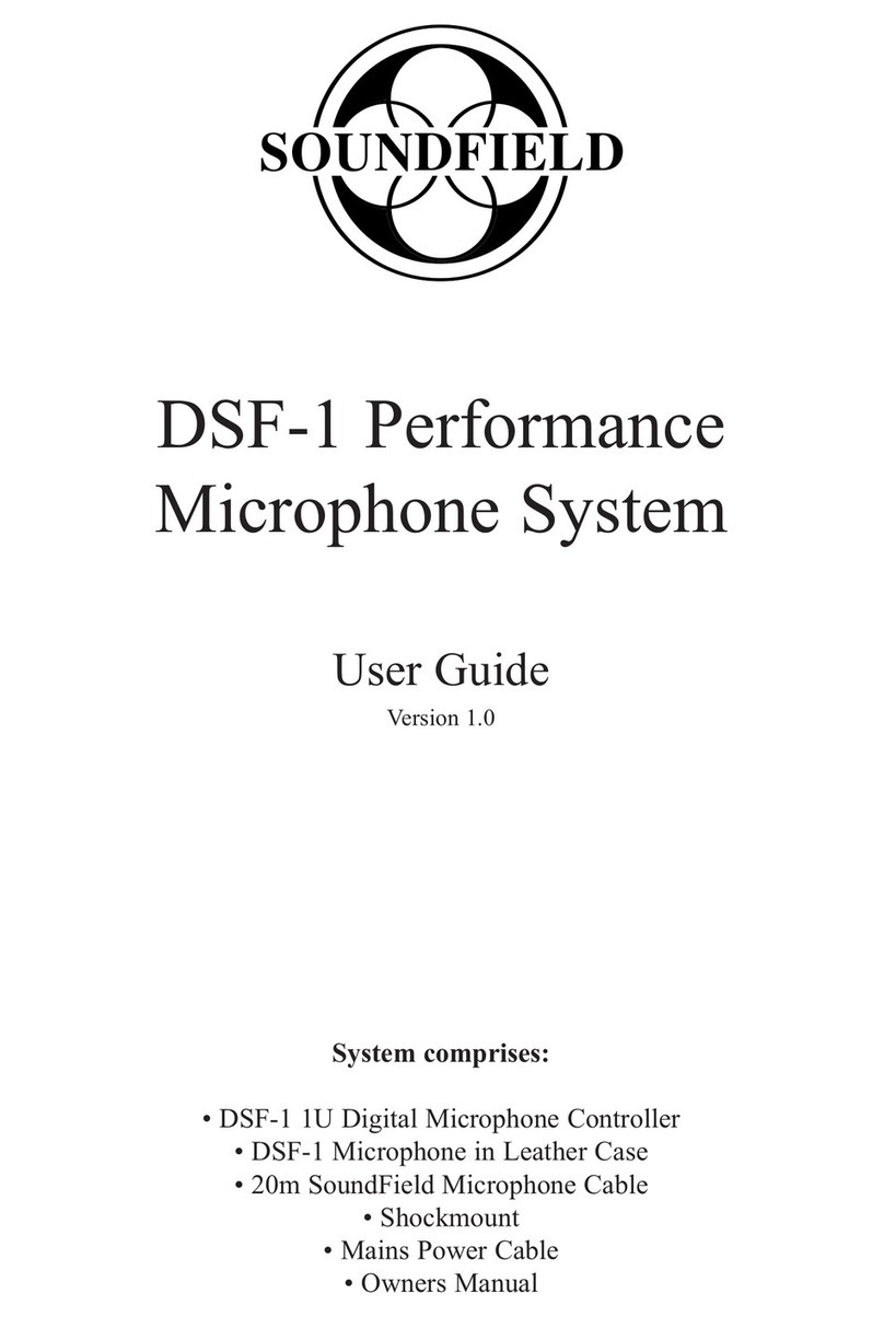 Soundfield DSF-1 user guide Soundfield DSF-1 user guide