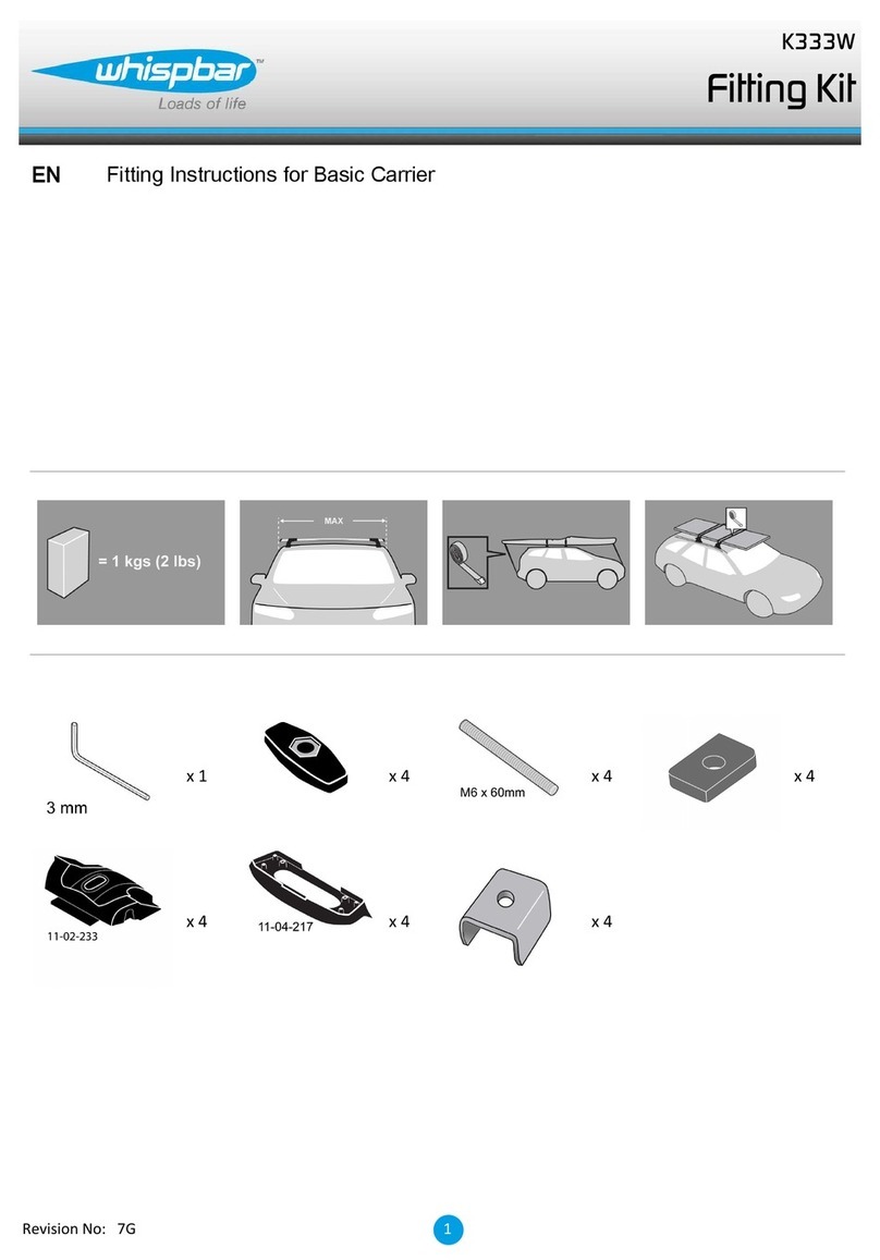Whispbar K333W User manual