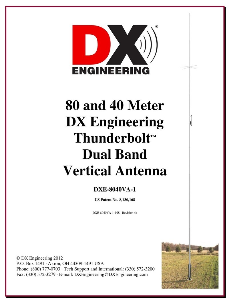 DX Engineering DXE-8040VA-1 User manual