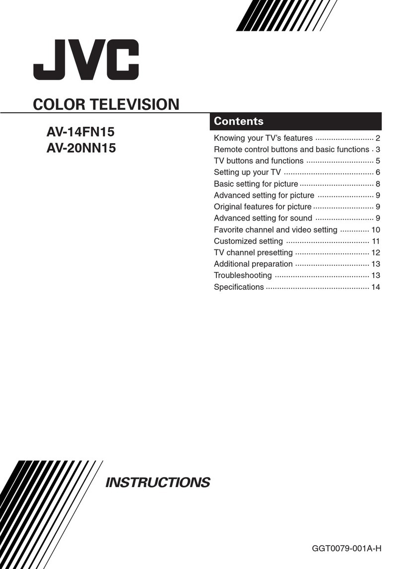 JVC AV-14FT15/P User manual