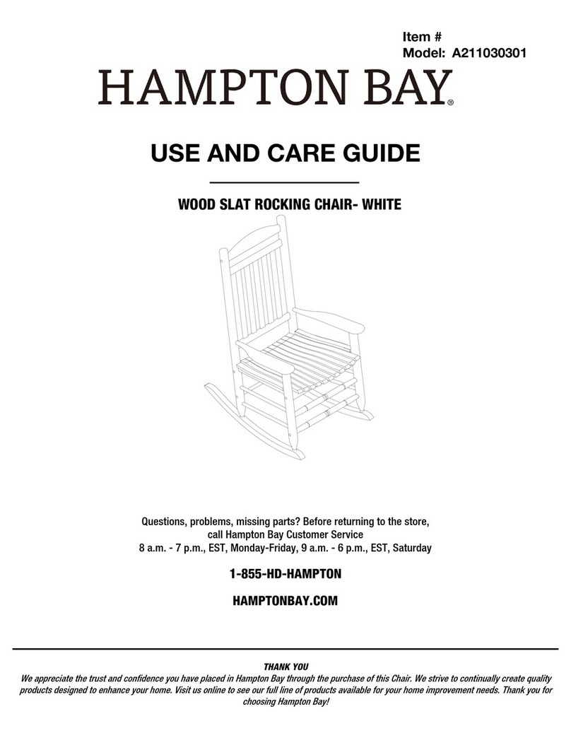 HAMPTON BAY A211030301 User manual
