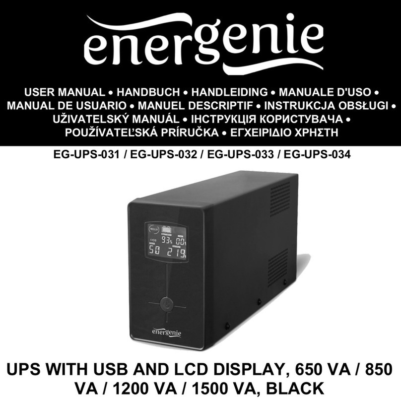 Energenie EG-UPS-032 user manual