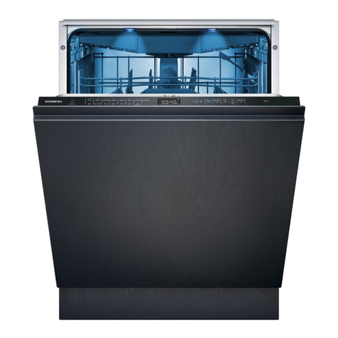 Siemens SN85EX69CG Specification sheet
