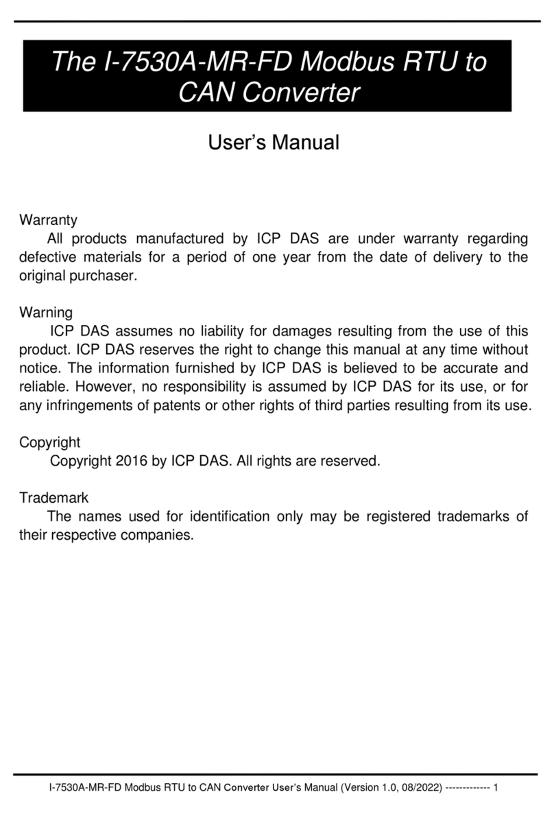ICP DAS USA I-7530A-MR-FD user manual ICP DAS USA I-7530A-MR-FD user manual