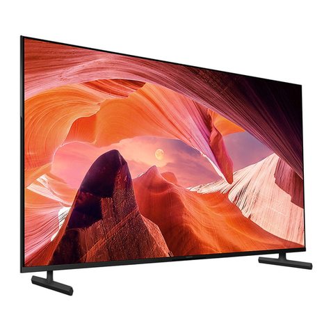 Sony BRAVIA KD-65X80L User manual