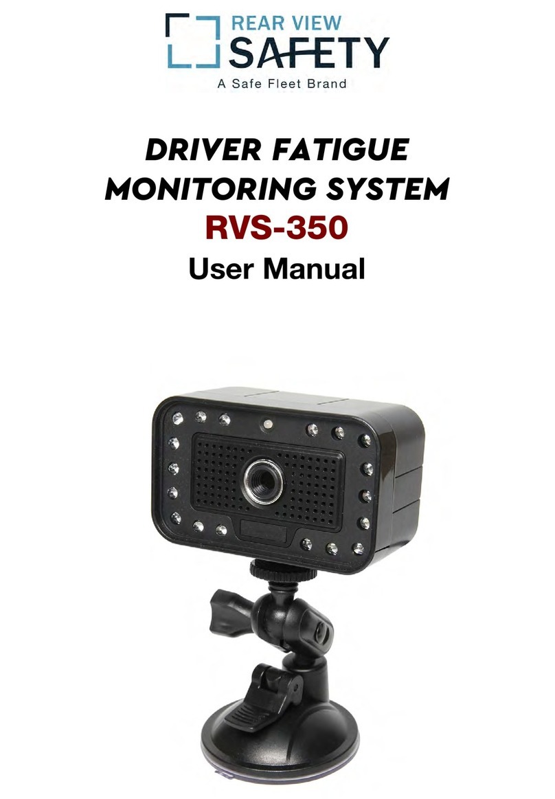 Safe Fleet Rear View Safety RVS-350 User manual