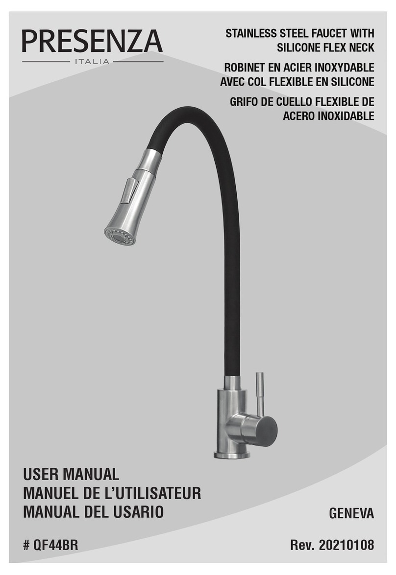 Presenza GENEVA QF44BR User manual