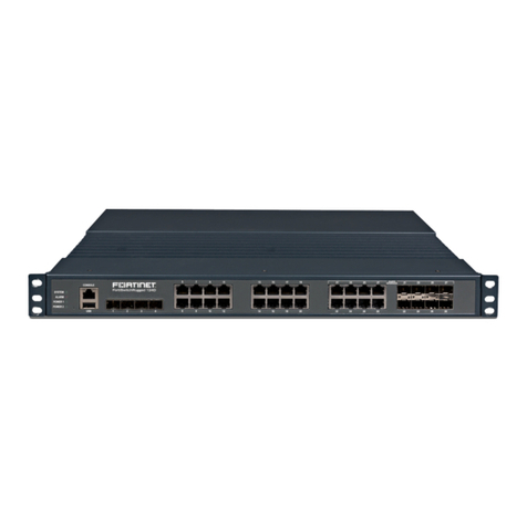 Fortinet FortiSwitchRugged 124D User manual