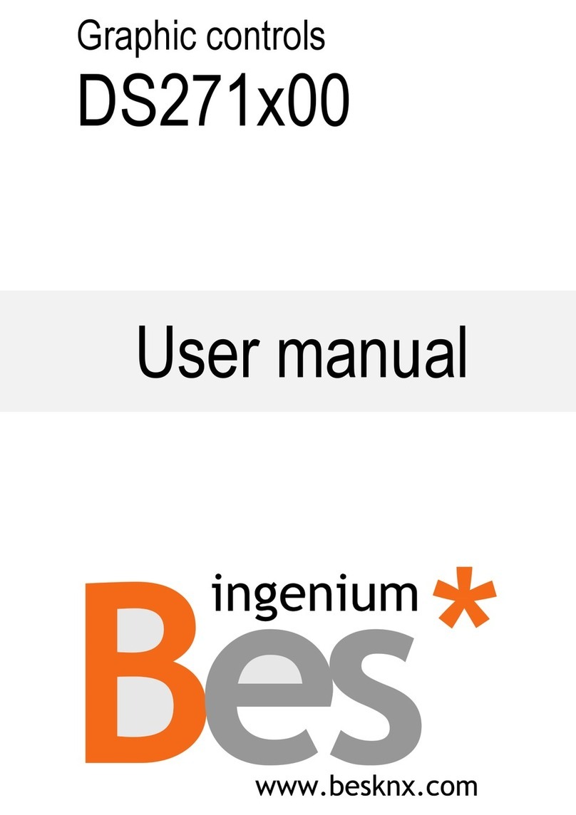 Bes Ingenium DS271 00 Series user manual