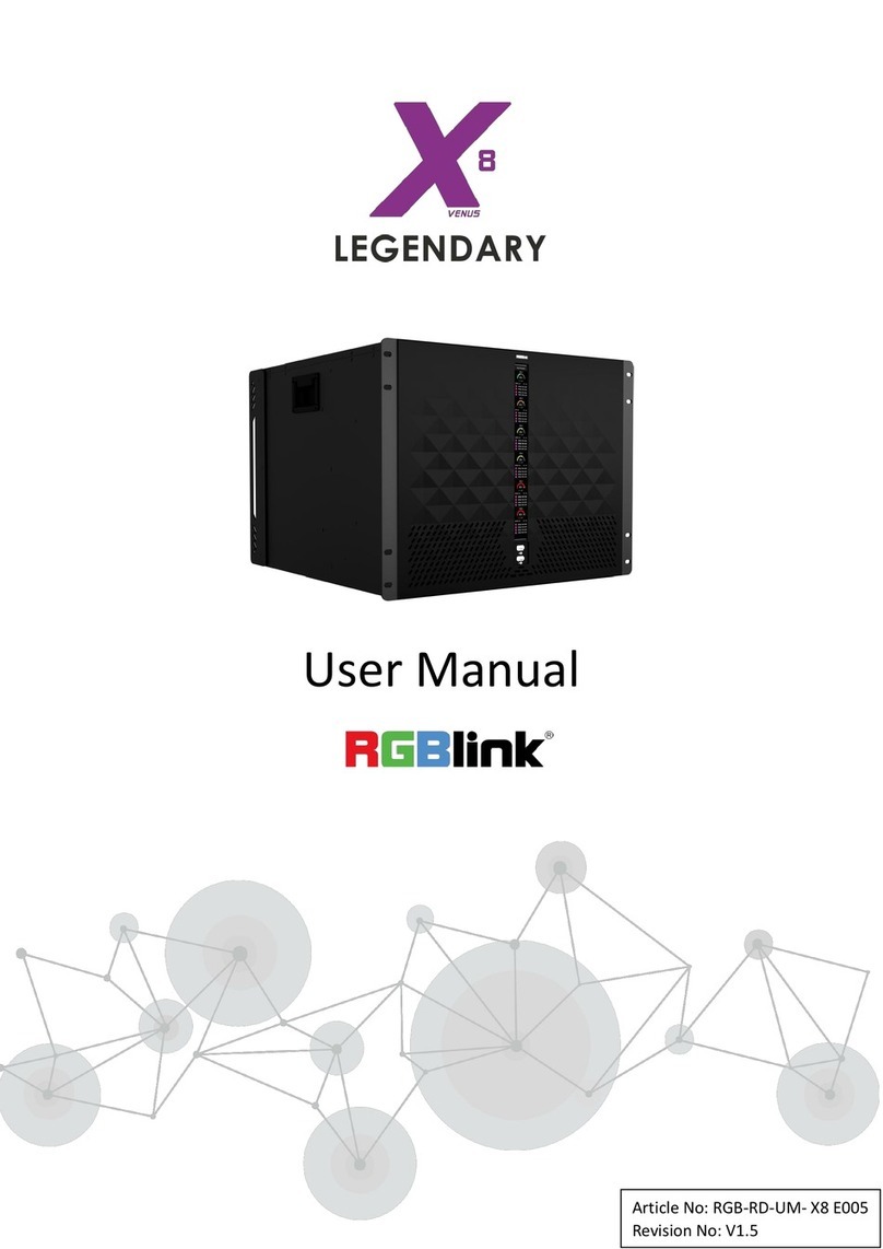 RGBlink RGB-RD-UM-X8 E005 User manual RGBlink RGB-RD-UM-X8 E005 User manual
