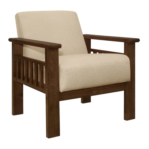 Homelegance 1048BR-1 Assembly instruction
