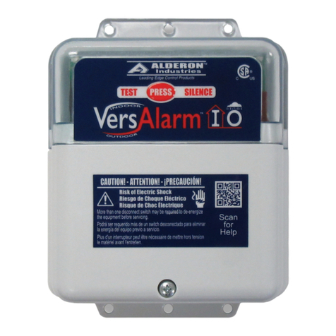 Alderon Industries VersAlarm VLIO-0004 User manual Alderon Industries VersAlarm VLIO-0004 User manual