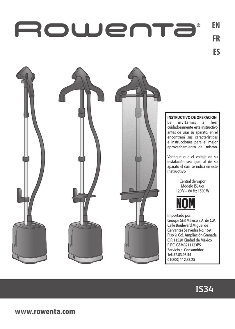 Rowenta IS34 User manual