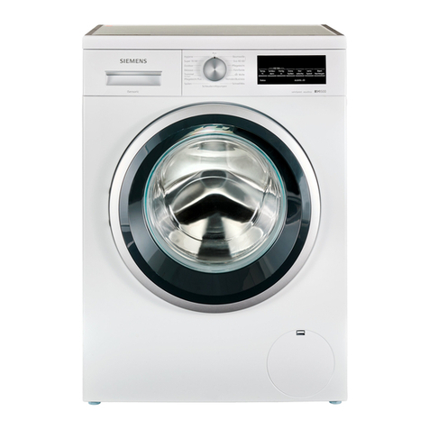 Siemens WU14UTA8 User manual