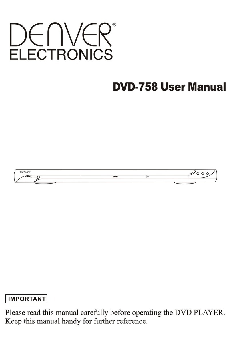 Denver Electronics DVD-758 user manual