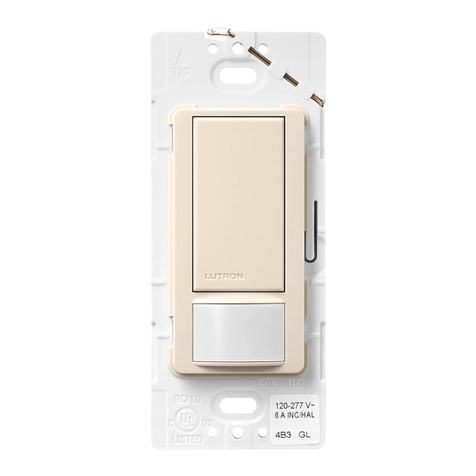 Lutron Electronics Maestro MS-OPS6M2N-DV manual Lutron Electronics Maestro MS-OPS6M2N-DV manual