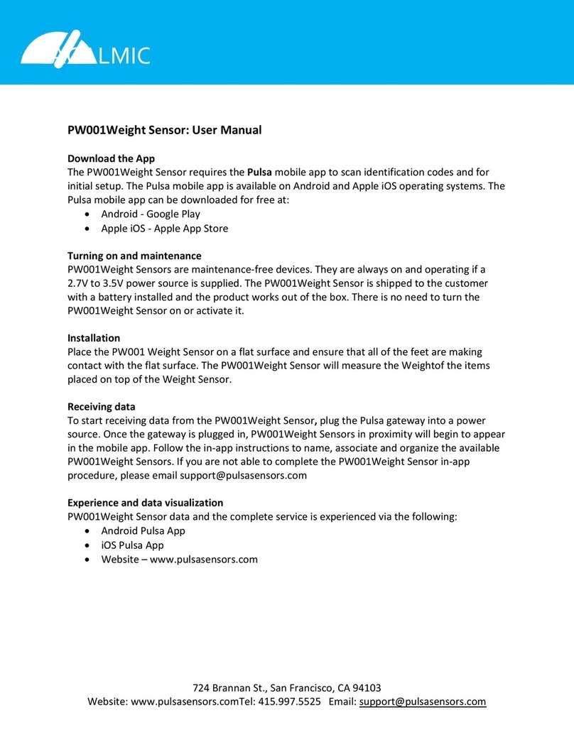 AGALMIC PW001 user manual