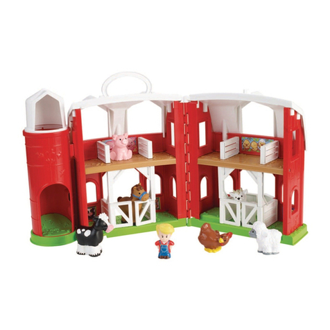 Fisher-Price CHJ51 instruction sheet