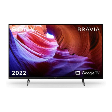 Sony BRAVIA KD-50X8 L Series User manual Sony BRAVIA KD-50X8 L Series User manual