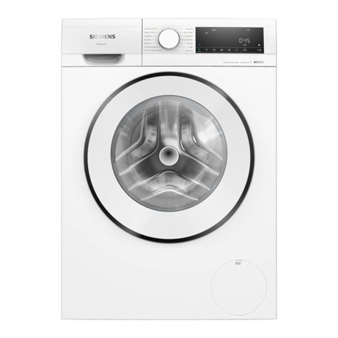 Siemens WG44G1ZADN User manual and installation instructions