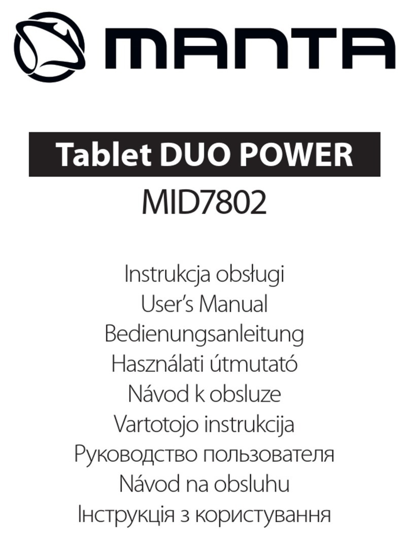 Manta MID7802 user manual
