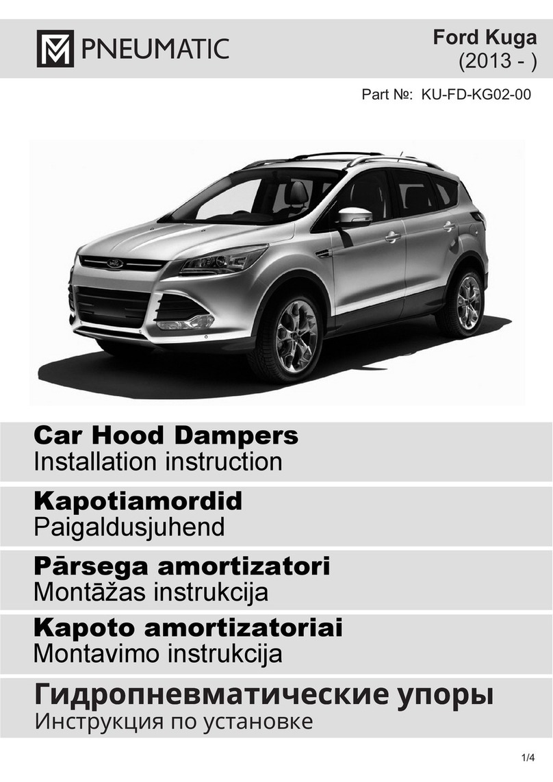 PNEUMATIC KU-FD-KG02-00 Installation instruction
