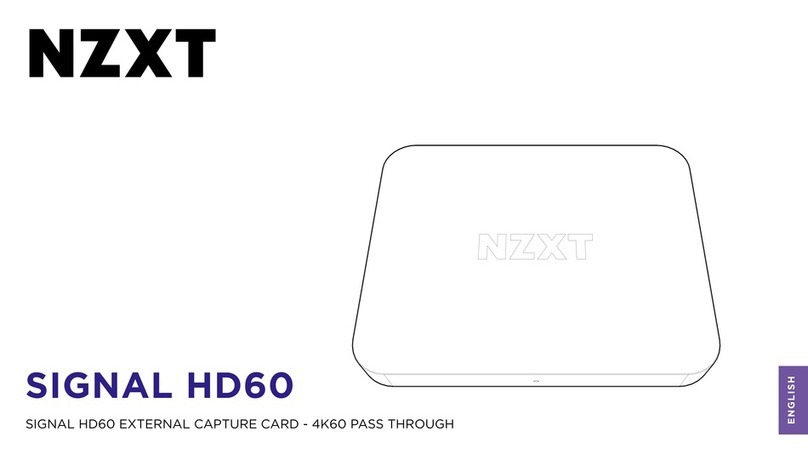 NZXT SIGNAL HD60 manual