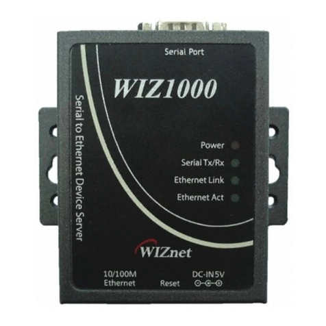 Wiznet WIZ1000-US user manual