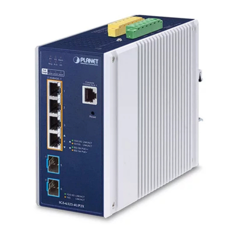 Planet IGS-6325-4UP2X User manual Planet IGS-6325-4UP2X User manual