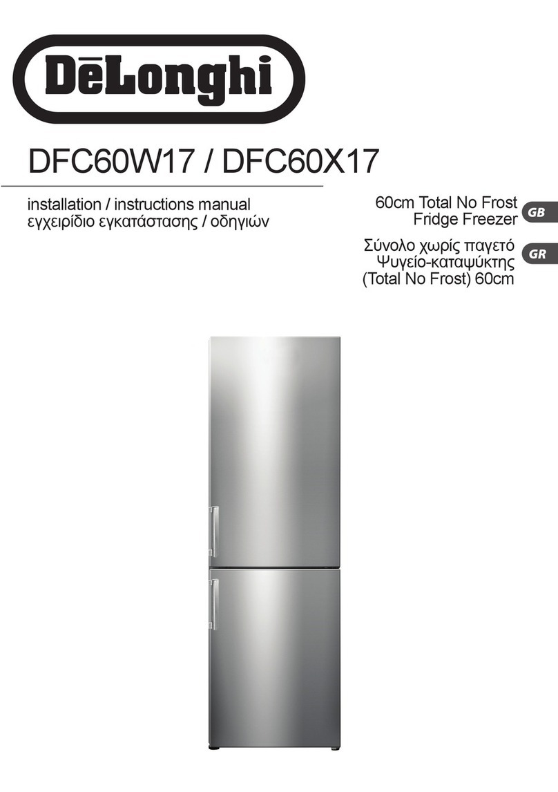 DeLonghi DFC60W17 User manual