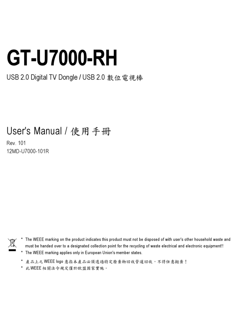 Gigabyte GT-U7000-RH user manual