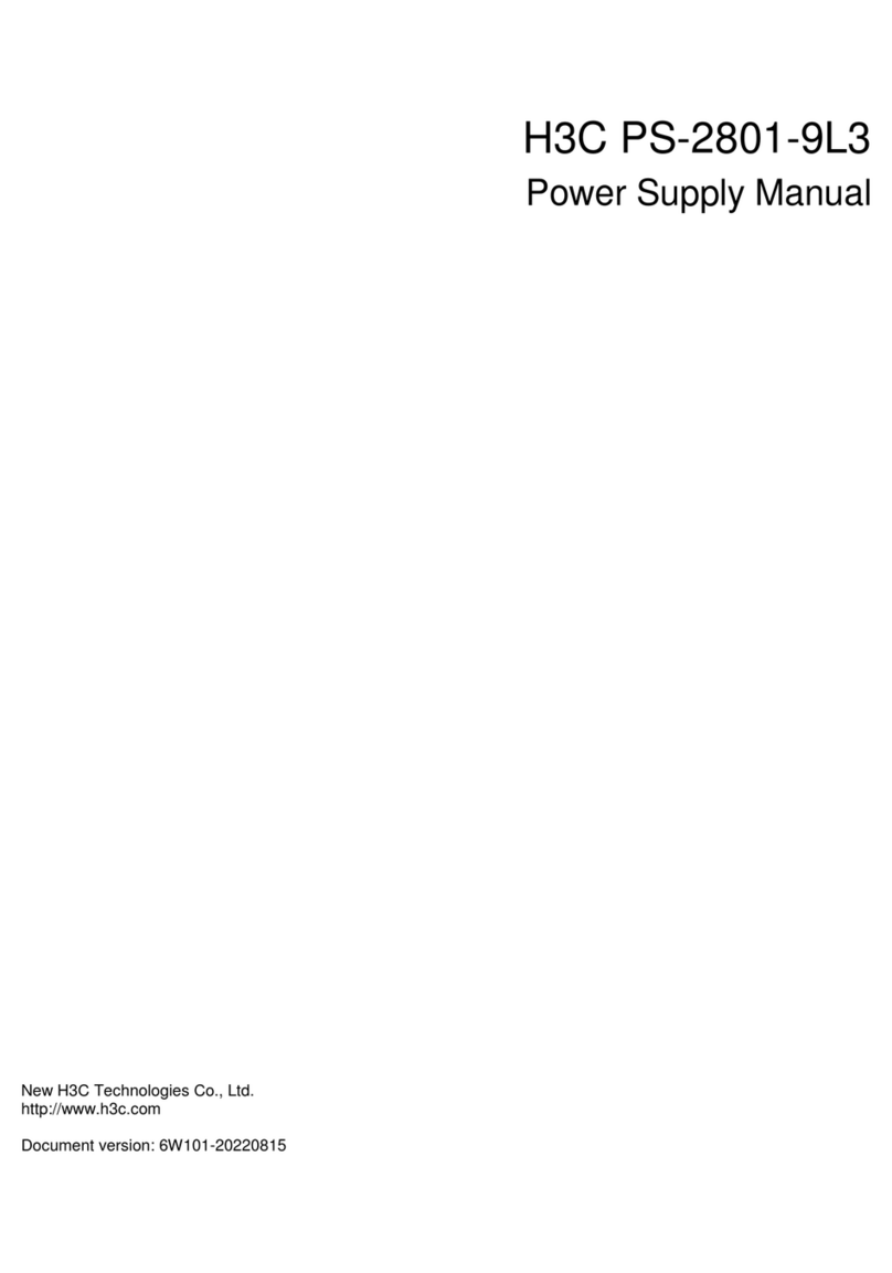 H3C PS-2801-9L3 manual
