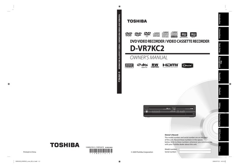 Toshiba D-VR7KC2 User manual