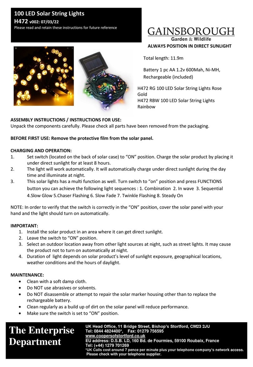 Gainsborough H472 quick start guide