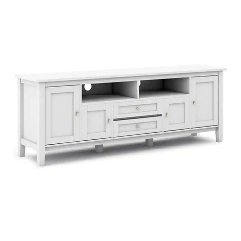 Simpli Home brooklyn+max WyndenHall AXWSH003-72W manual