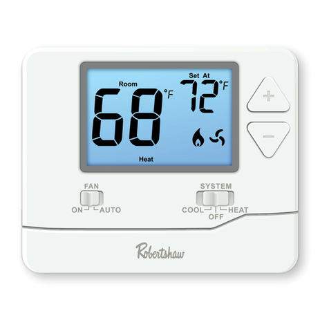 Robertshaw RS8110 User manual