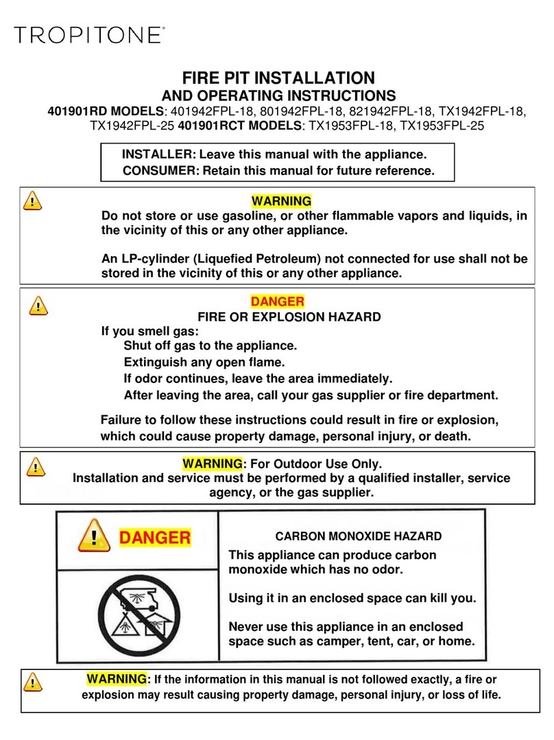 tropitone 401901RD manual