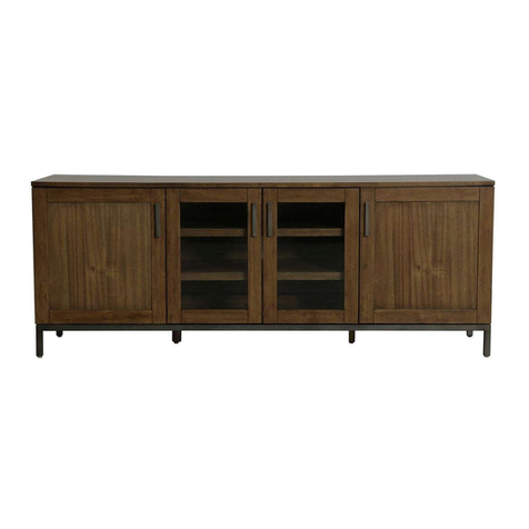 Abbyson Alix 72 In. Media Console Owner's manual Abbyson Alix 72 In. Media Console Owner's manual