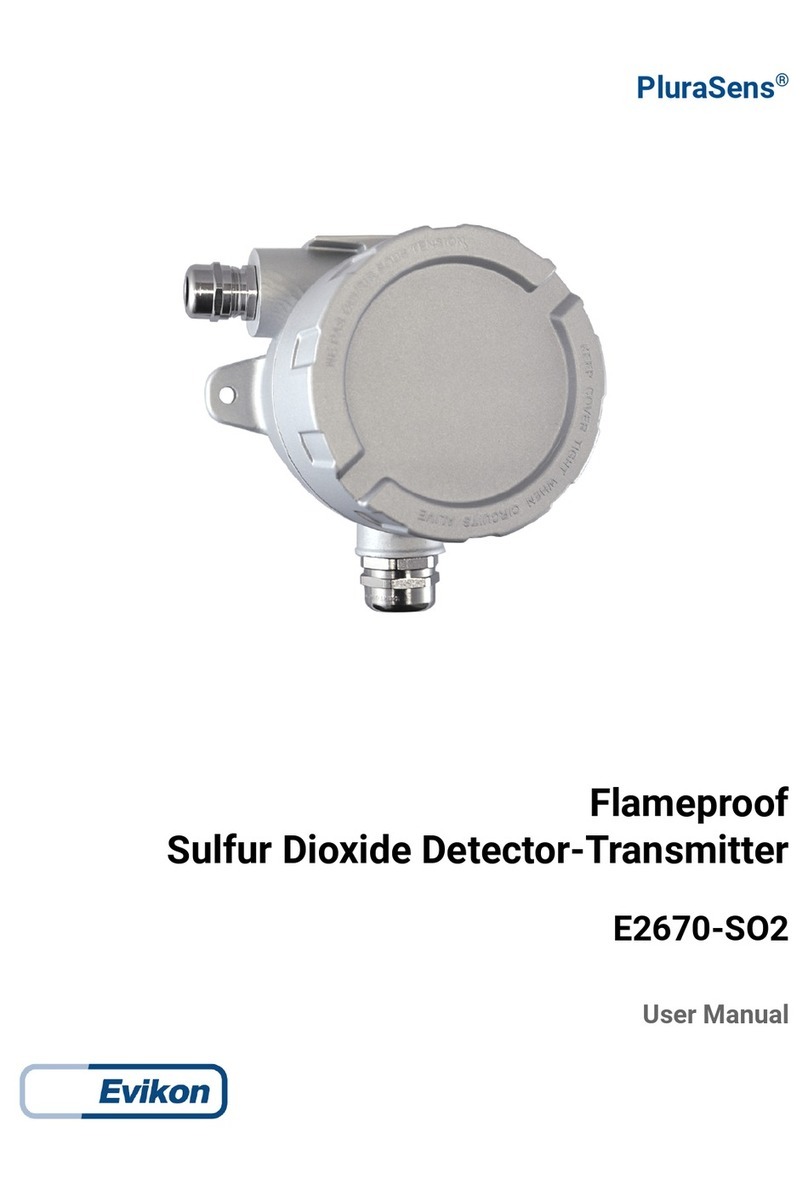 Evikon PluraSens E2670-SO2 user manual