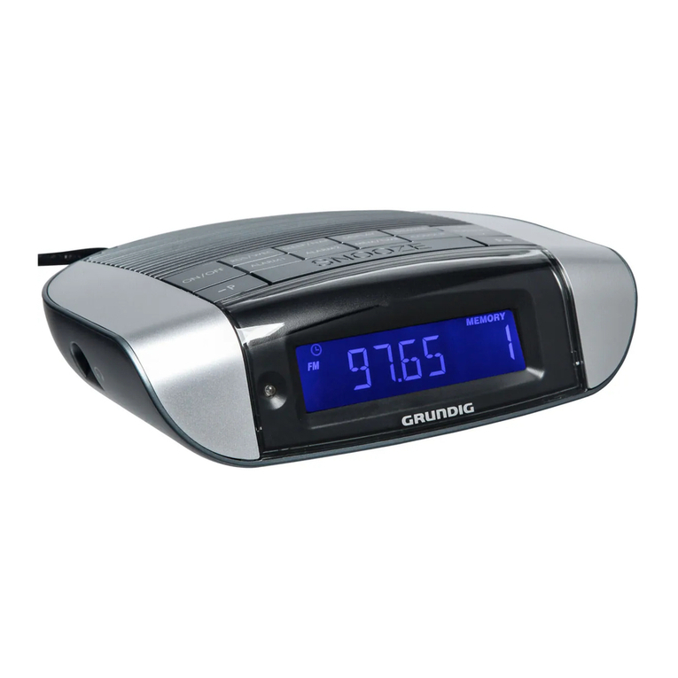 Grundig Sonoclock 660 PLL User manual