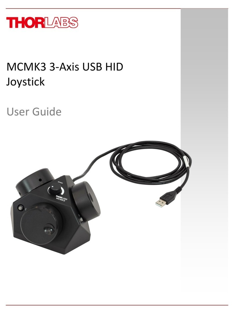 THORLABS MCMK3 User manual