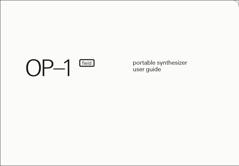 teenage engineering OP-1 user guide