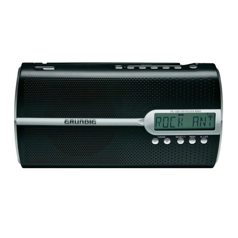 Grundig Music 51 DAB+ User manual
