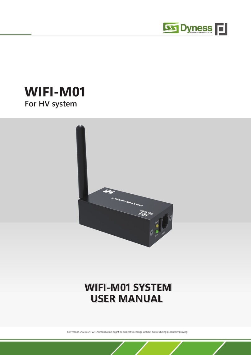 Dyness WIFI-M01 user manual