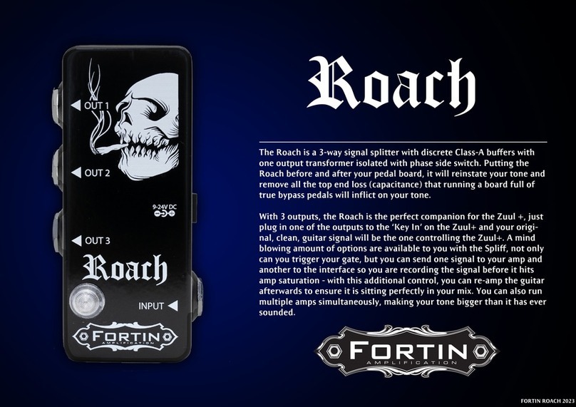 Fortin Roach manual