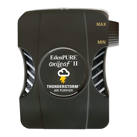 EdenPURE OXILEAF II THUNDERSTORM user manual