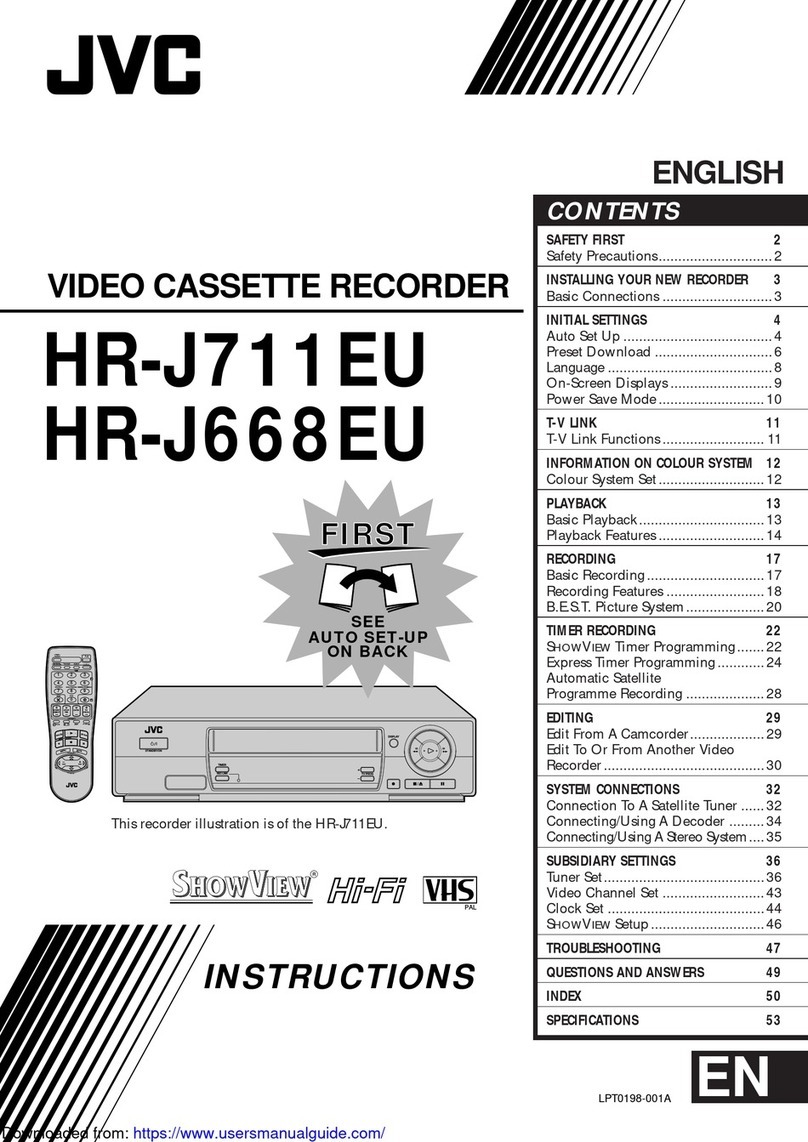 JVC HR-J711EU instructions